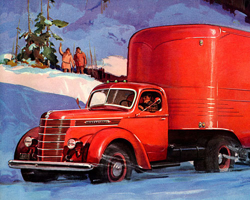 1939 International Harvester heavy-duty trucks